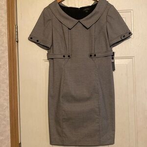 Tahari Houndstooth‎ Dress
